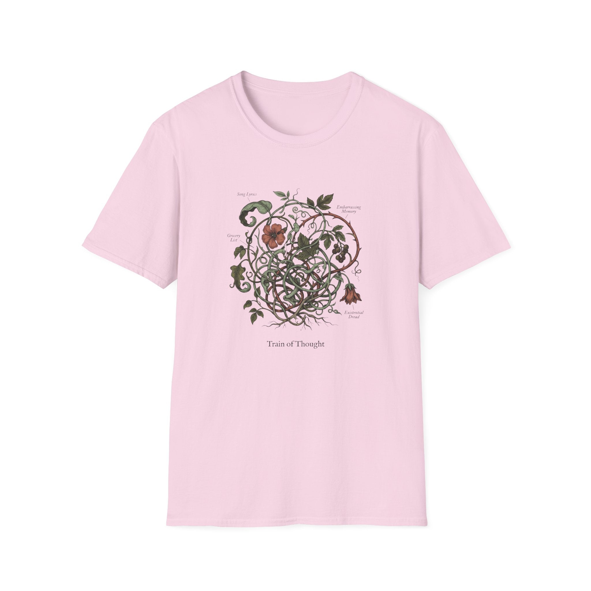 Train of Thought Floral T-Shirt