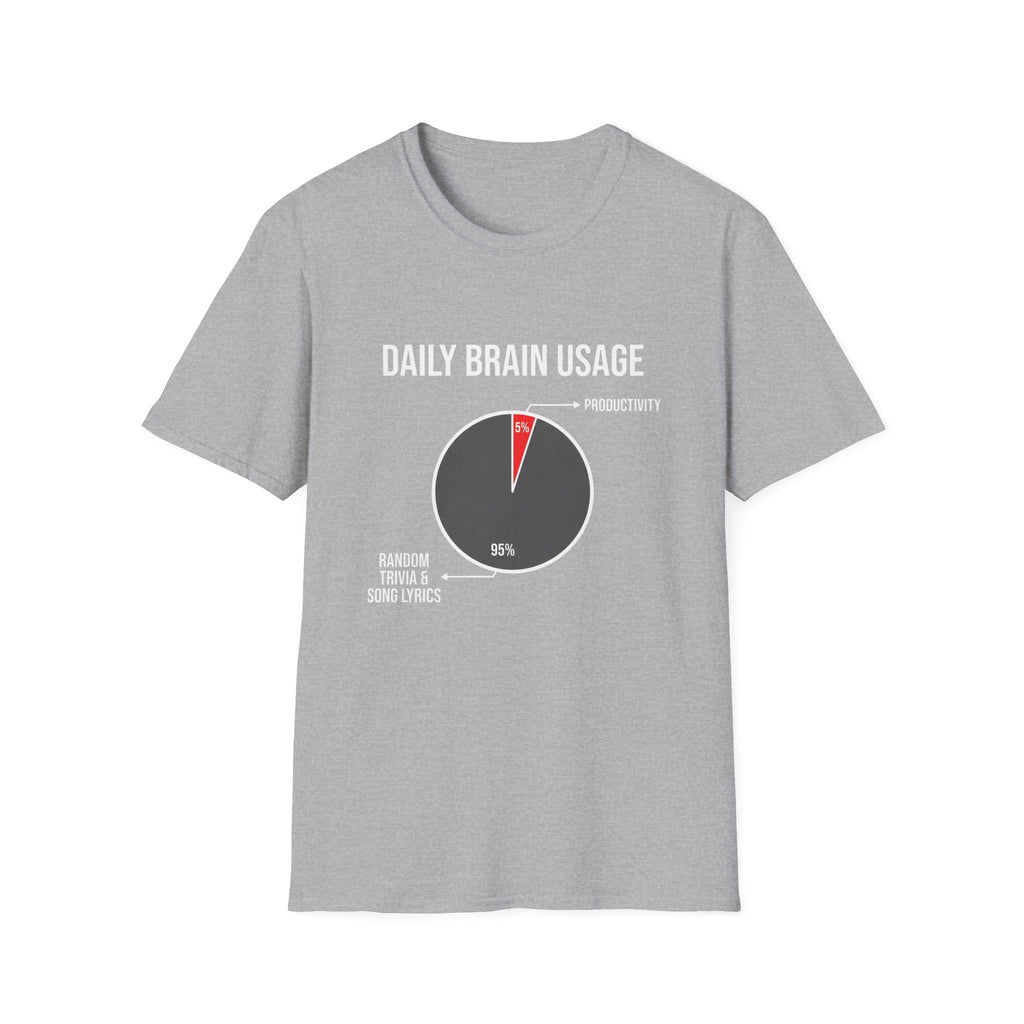 Daily Brain Usage T-Shirt