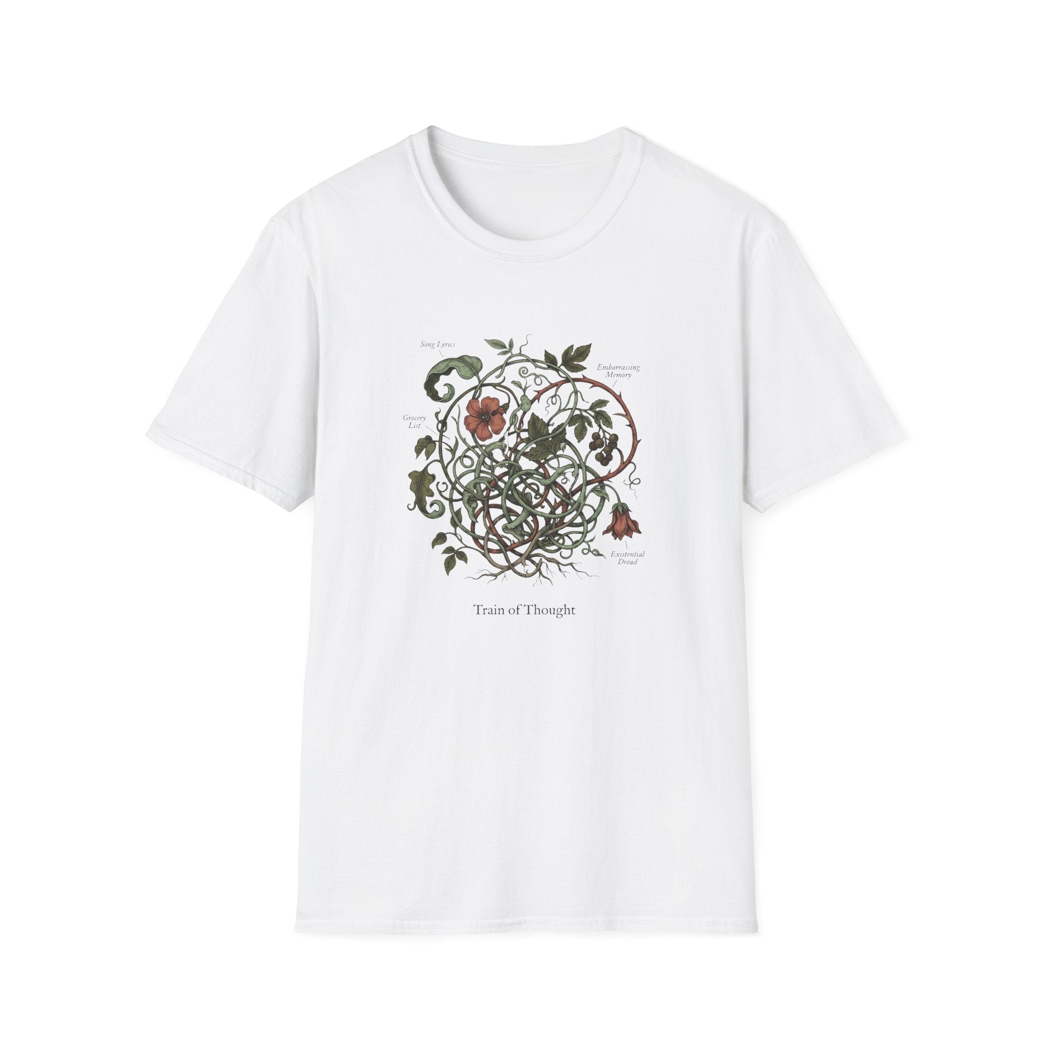 Train of Thought Floral T-Shirt