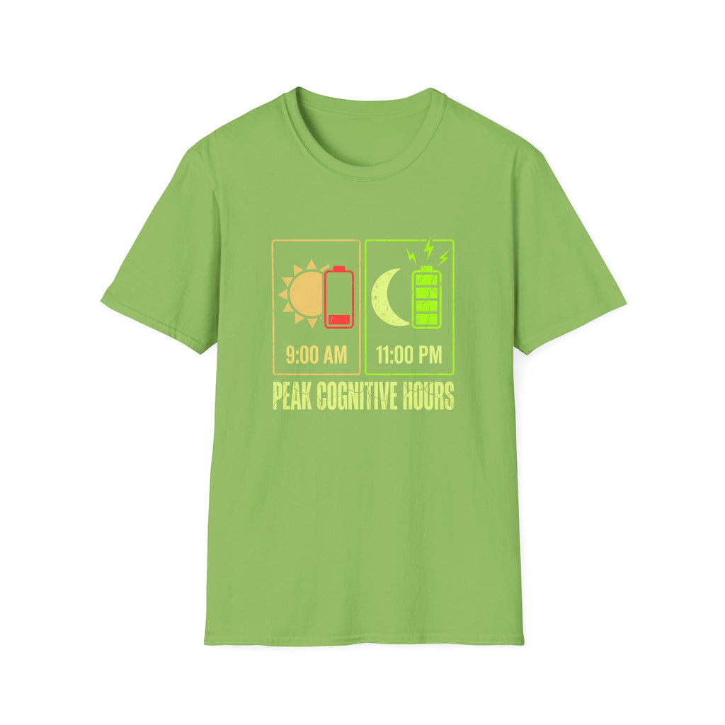Peak Cognitive Hours T-Shirt