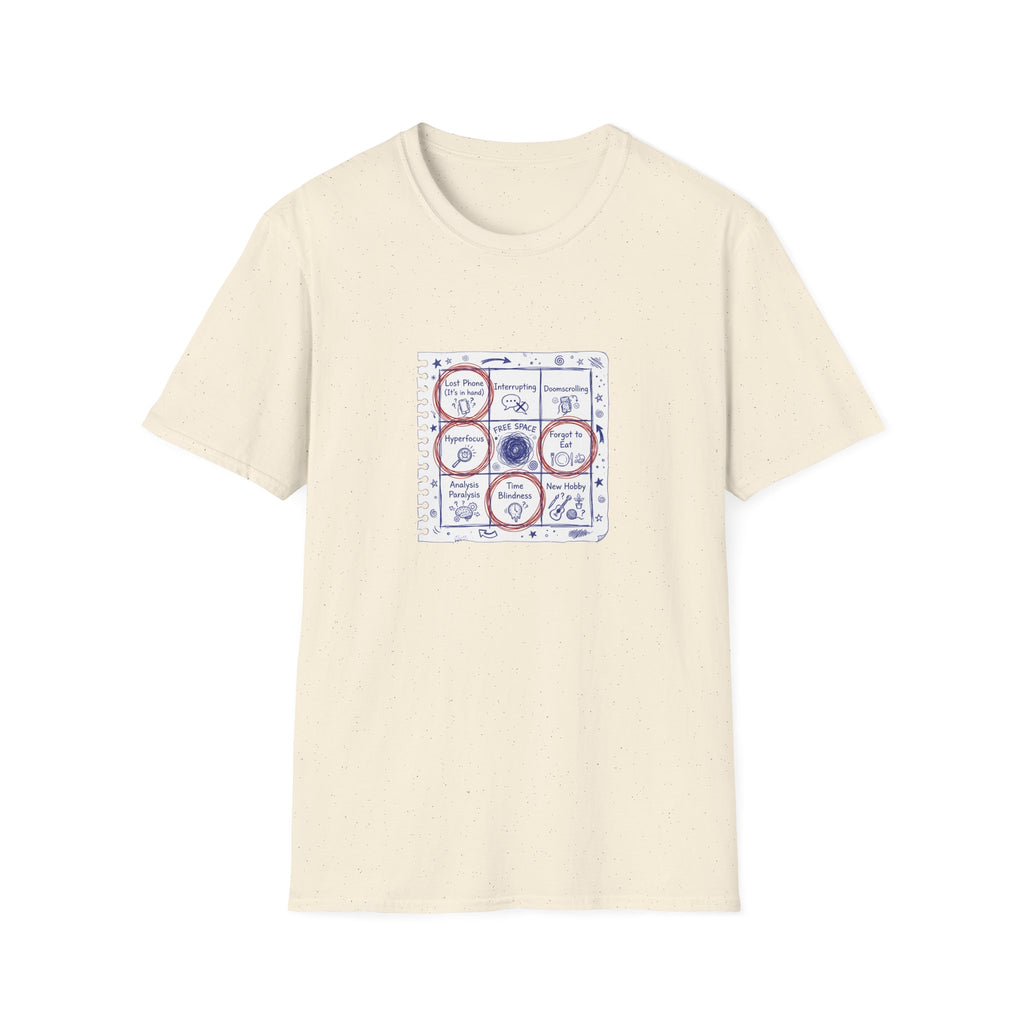 ADHD Bingo T-Shirt