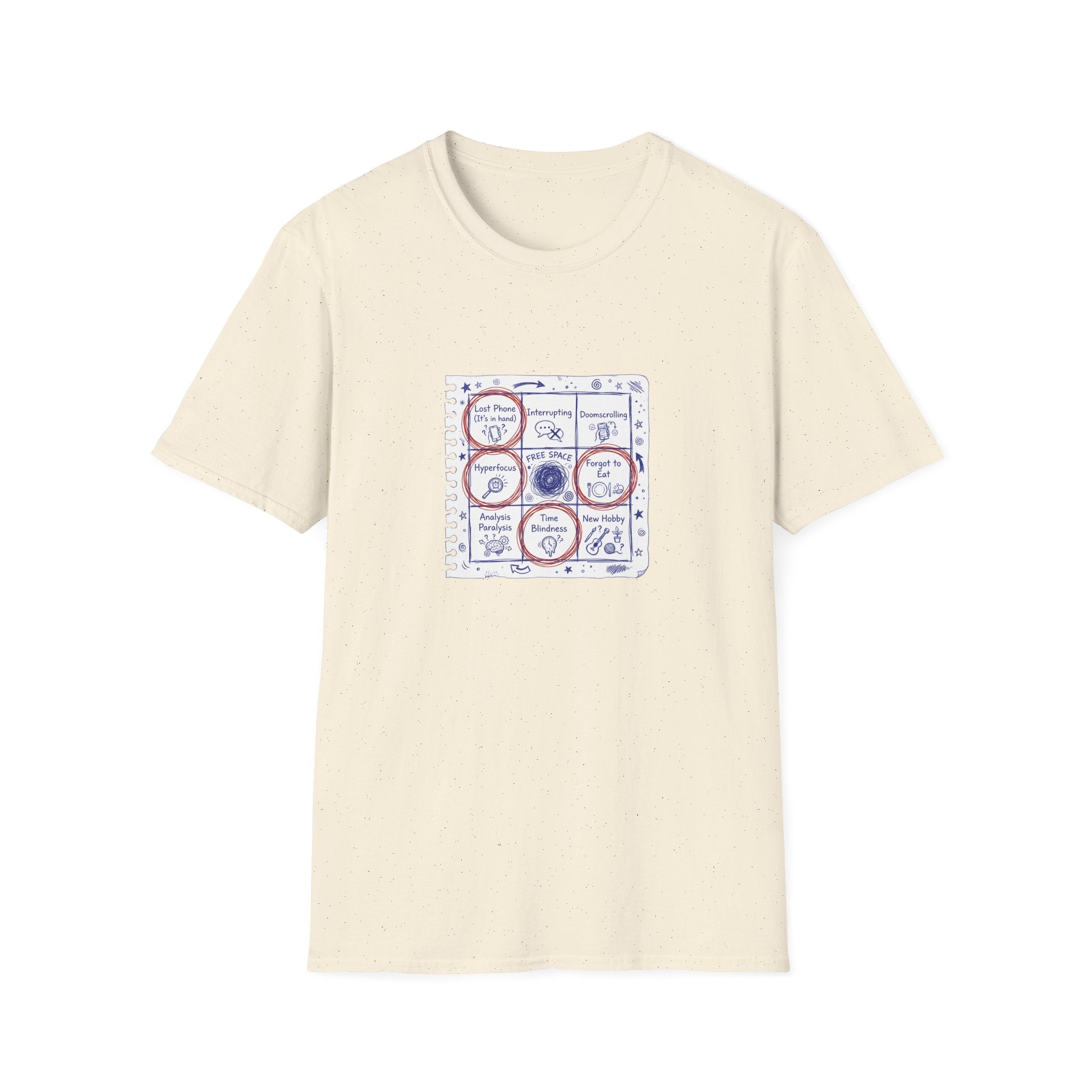 ADHD Bingo T-Shirt