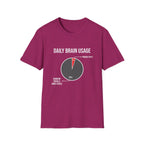 Daily Brain Usage T-Shirt