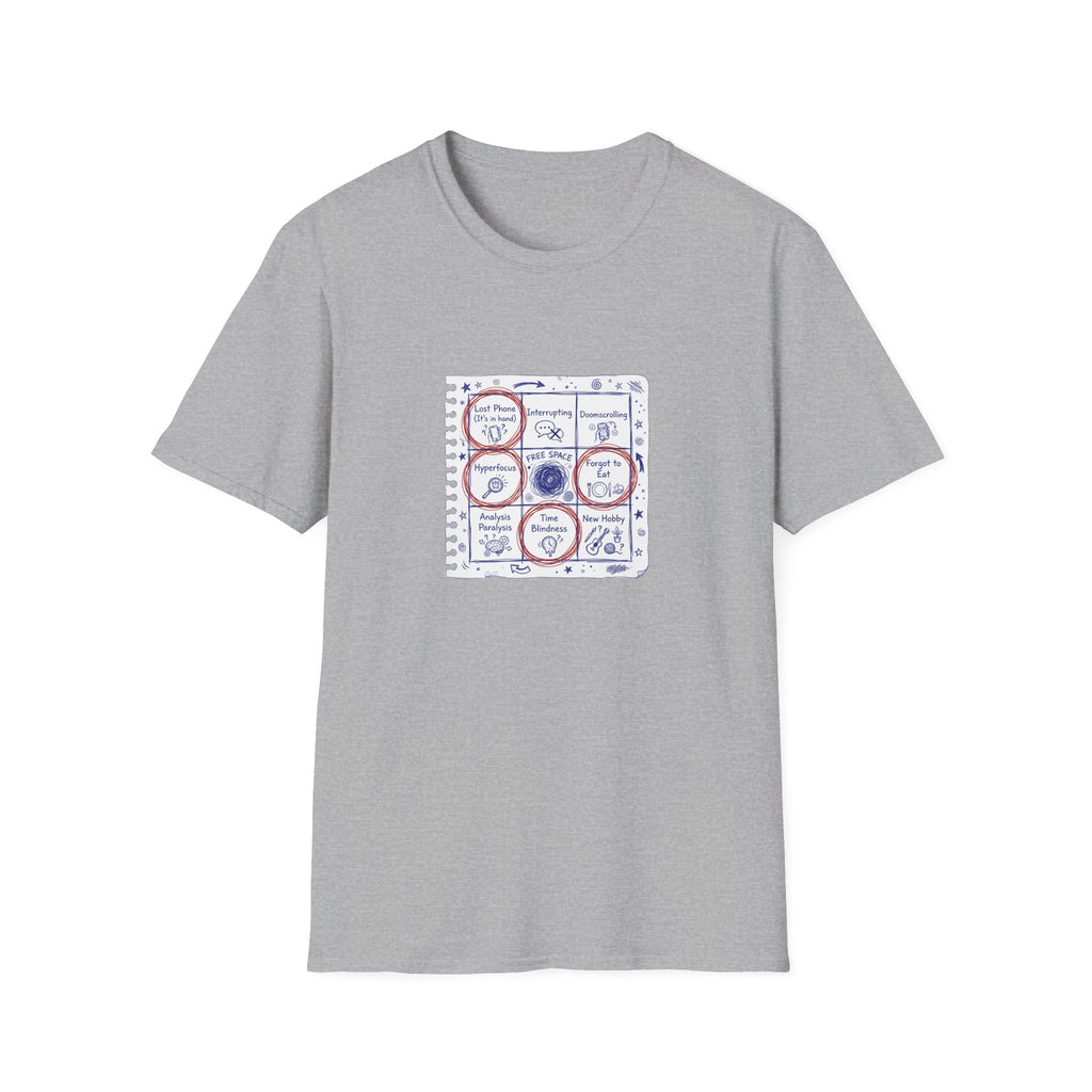 ADHD Bingo T-Shirt