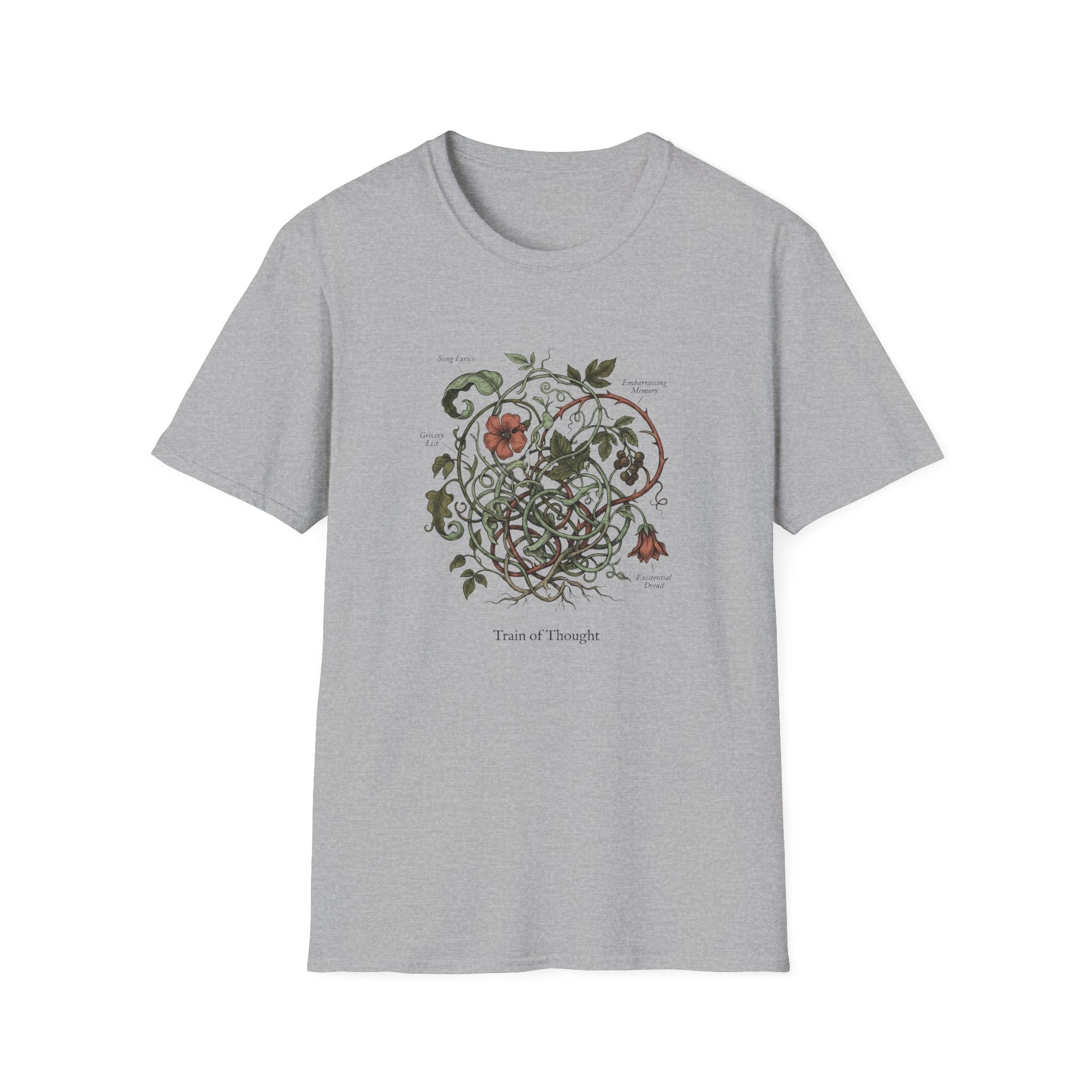 Train of Thought Floral T-Shirt