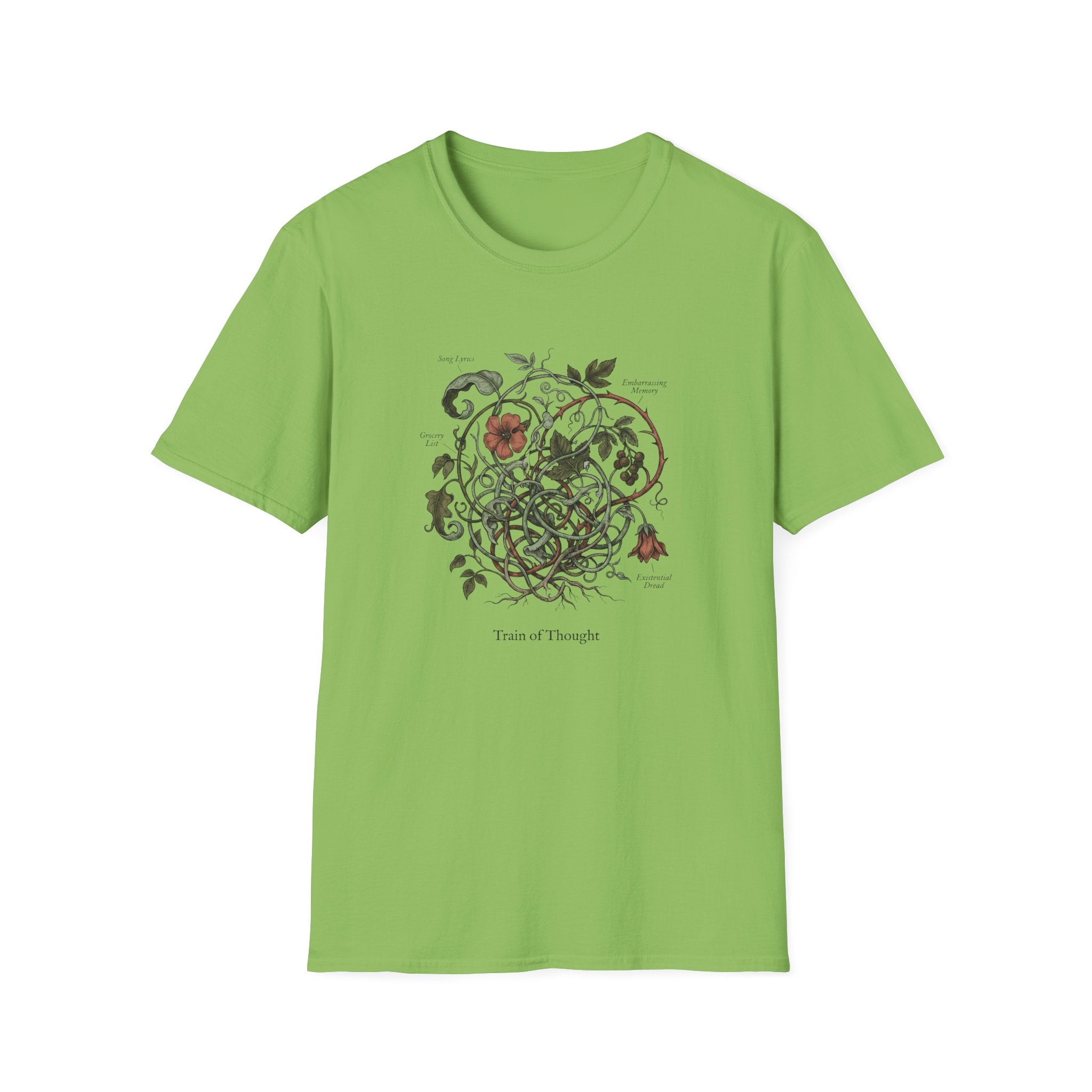 Train of Thought Floral T-Shirt