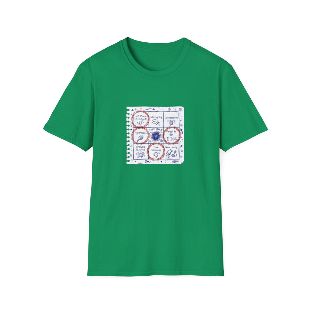ADHD Bingo T-Shirt