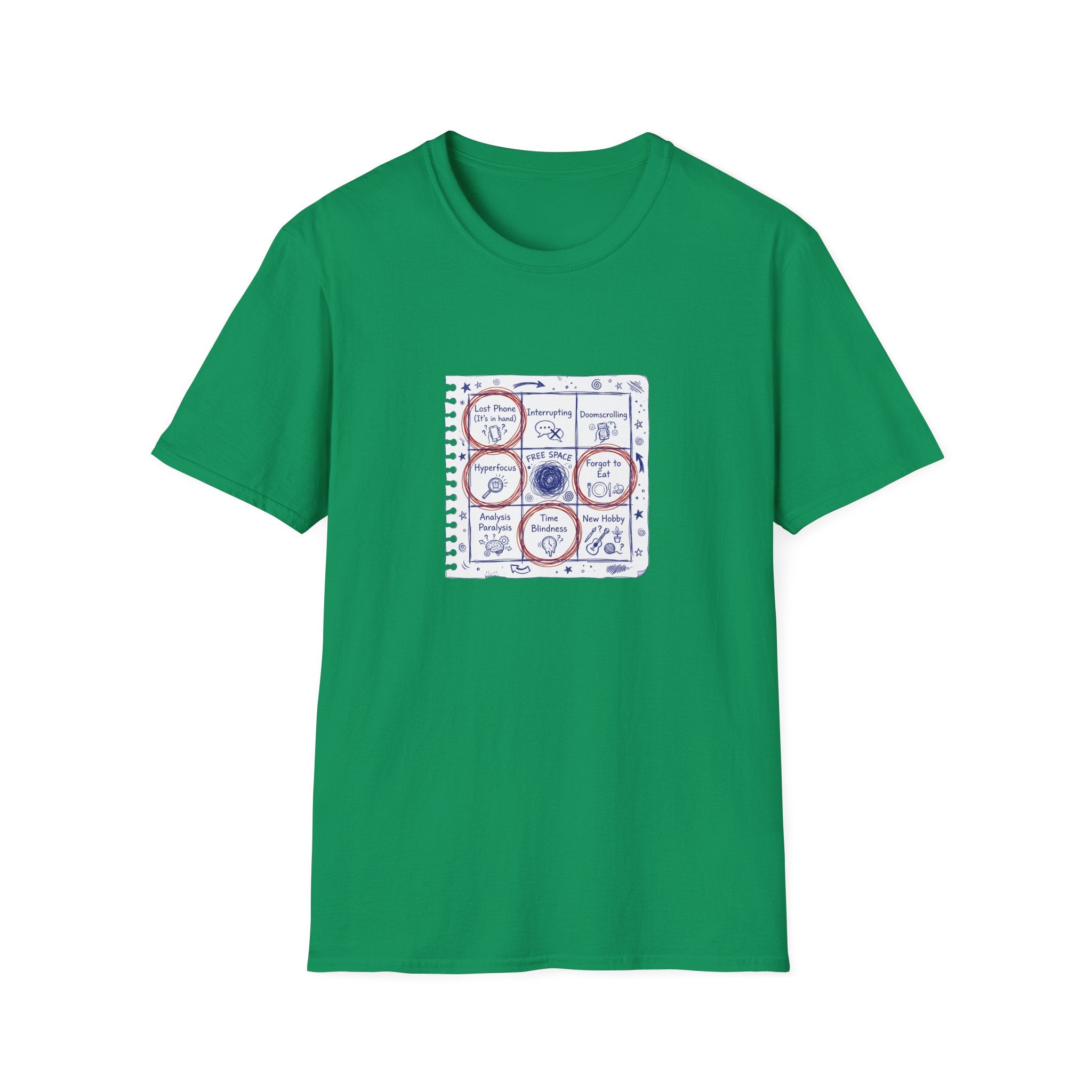 ADHD Bingo T-Shirt