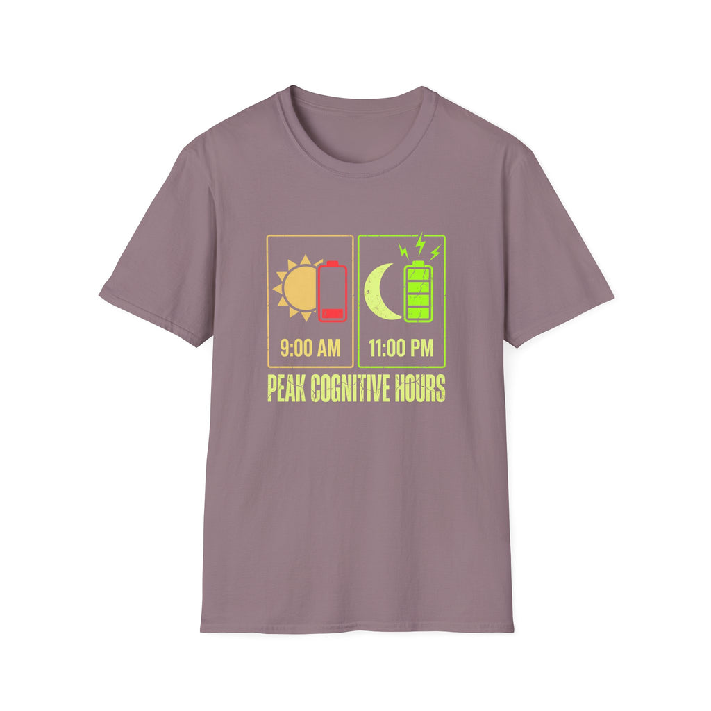 Peak Cognitive Hours T-Shirt