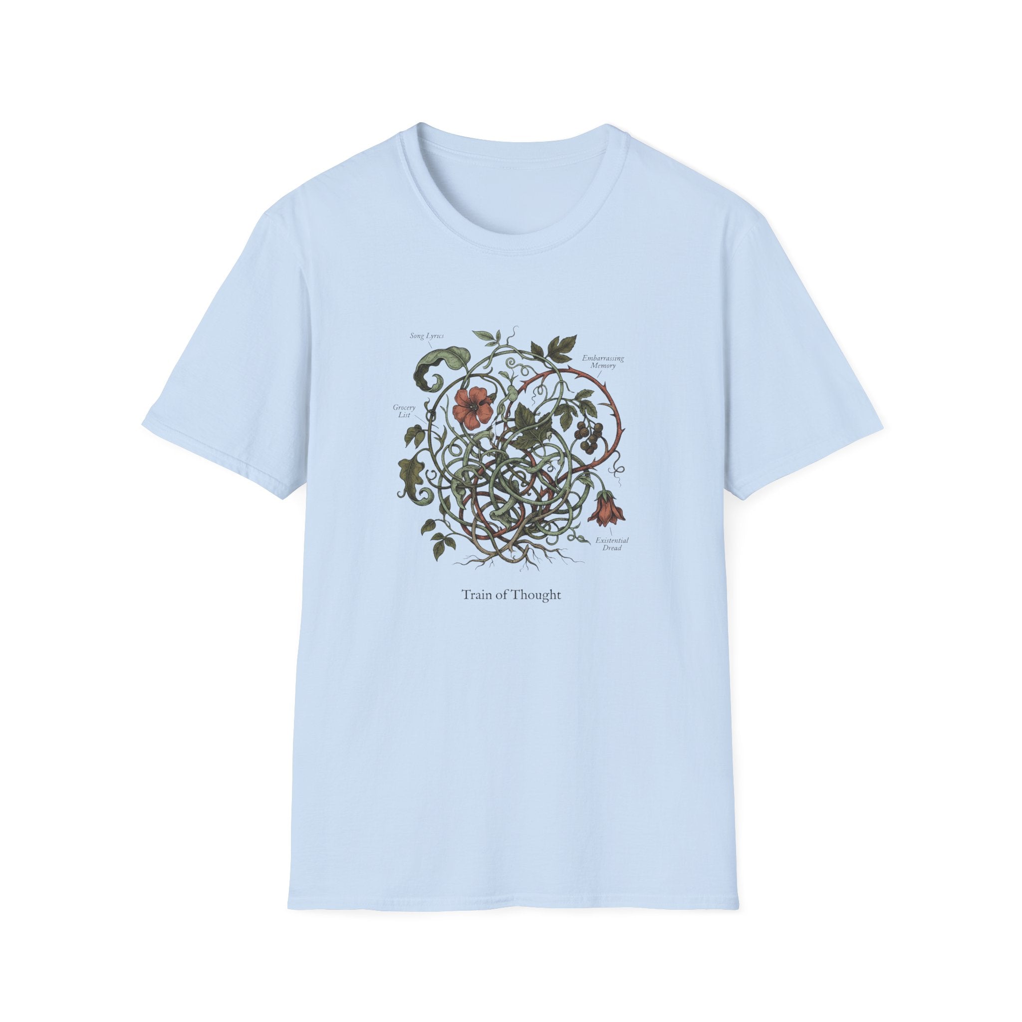 Train of Thought Floral T-Shirt