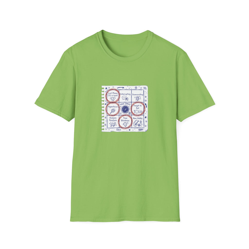 ADHD Bingo T-Shirt