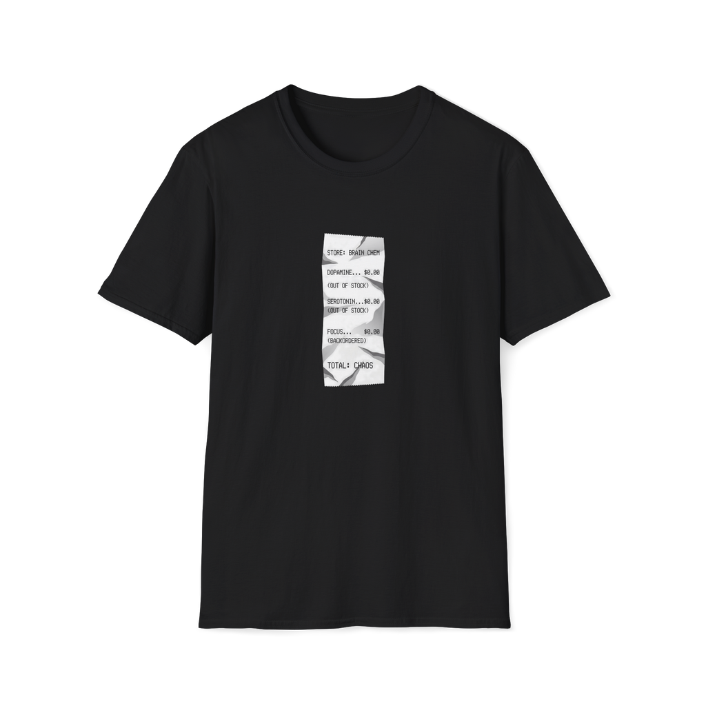 Total: Chaos, Receipt T-Shirt