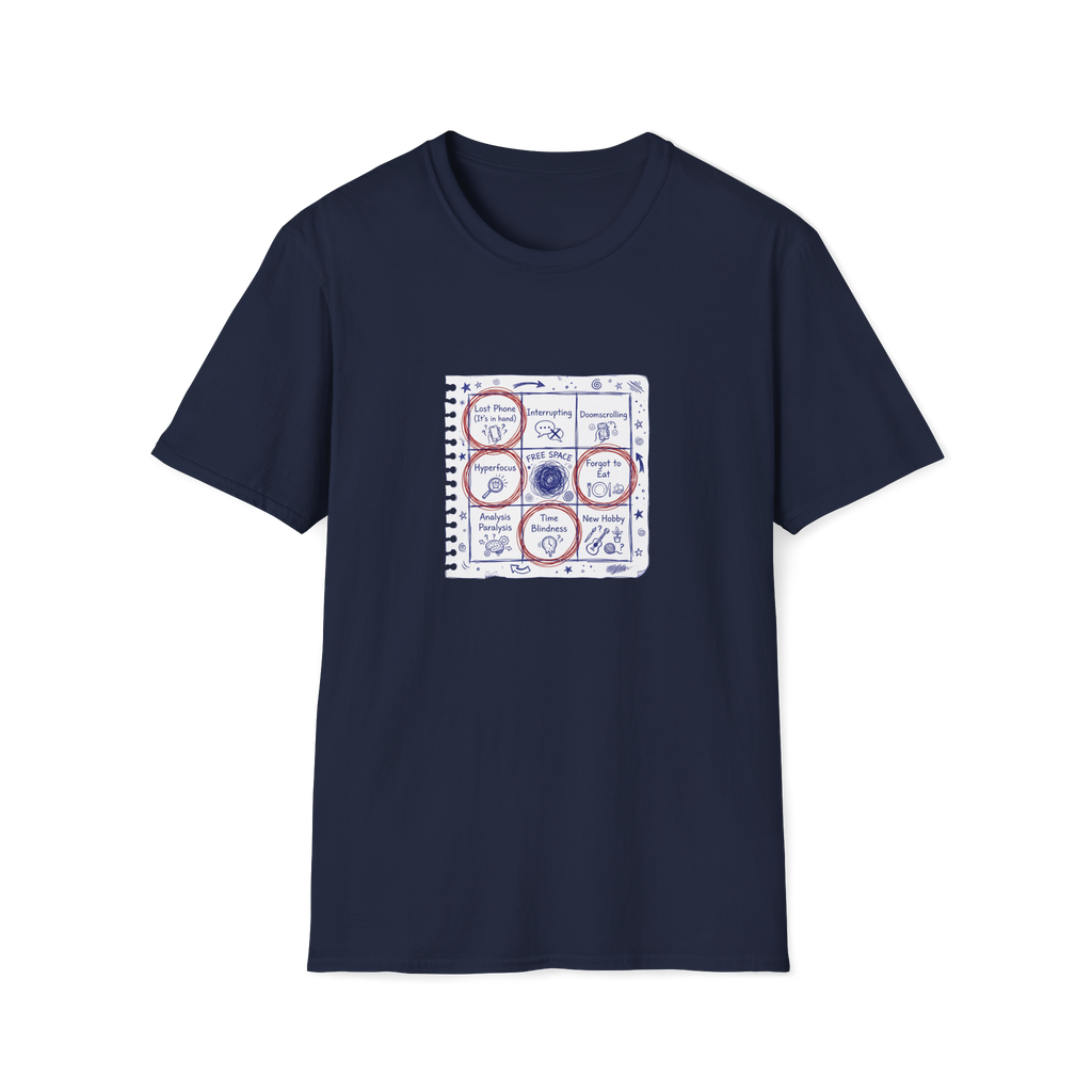 ADHD Bingo T-Shirt