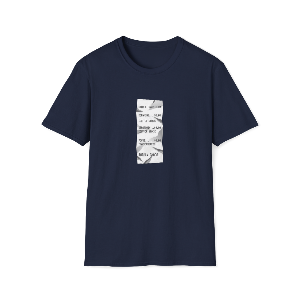 Total: Chaos, Receipt T-Shirt